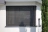Window with modern blind, exterior shot